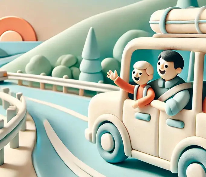 Conducteur gérant son budget grâce à un prêt auto flexible