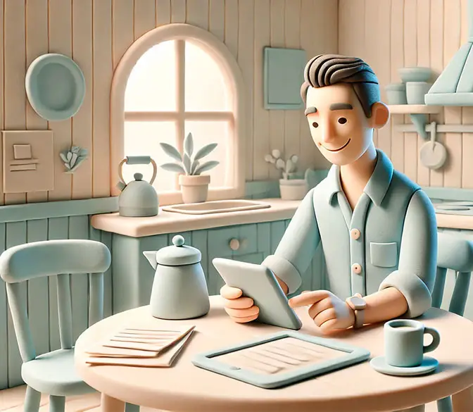 Couple réduisant ses mensualités grâce au regroupement de crédits